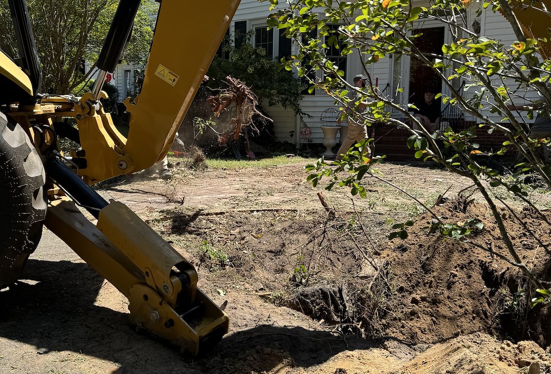 Quality Graniteville SC Sewer Repair performed on old rotted cast iron/clay pipe system. This work required expert attention!